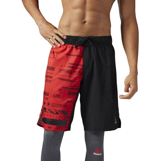 Reebok Men's Workout Ready Graphic Board Short Shorts