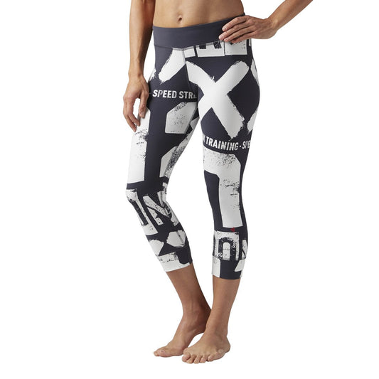Reebok Women's Rcf Crossfit Boldface Capri