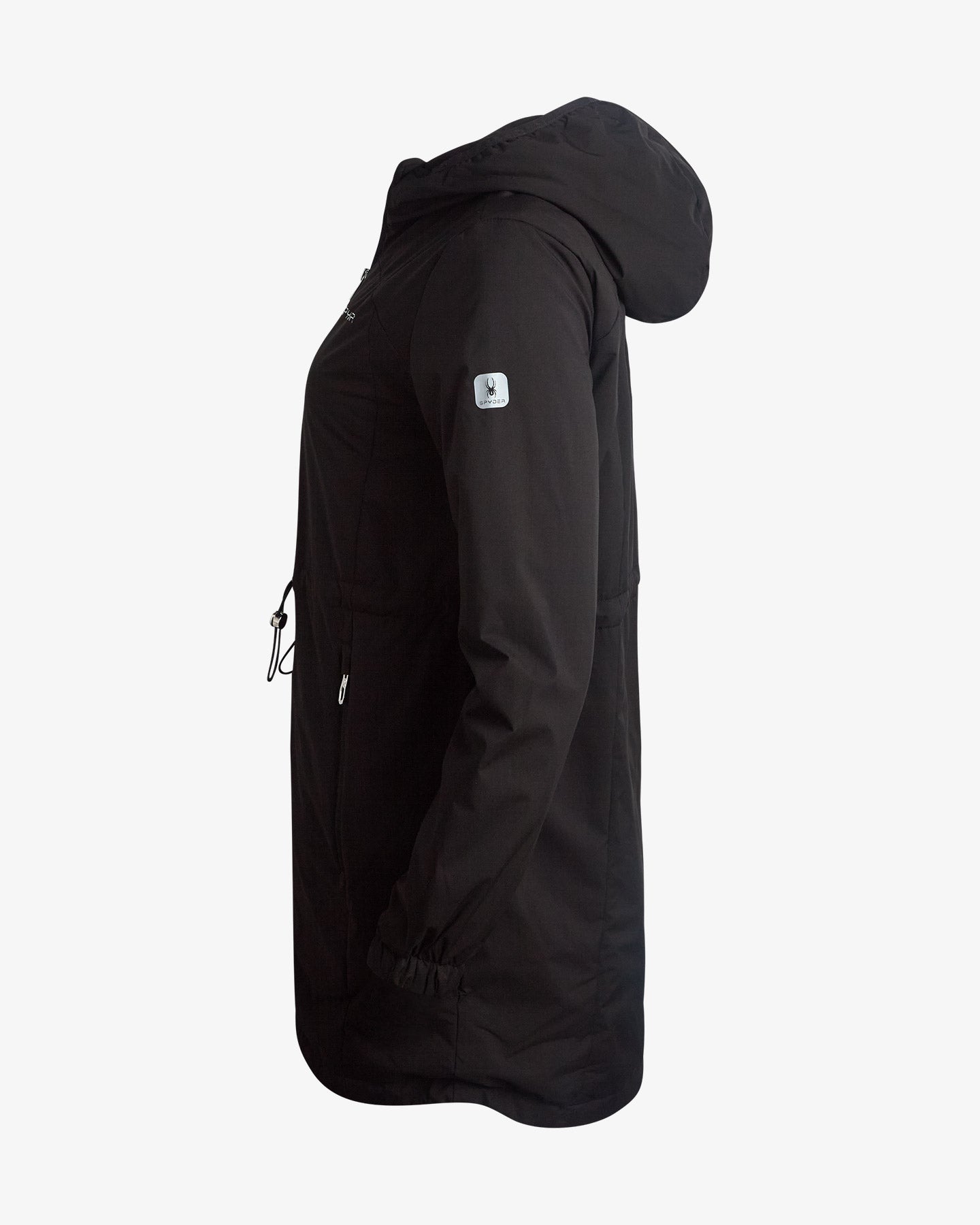 Women's Long Softshell Jacket - Black