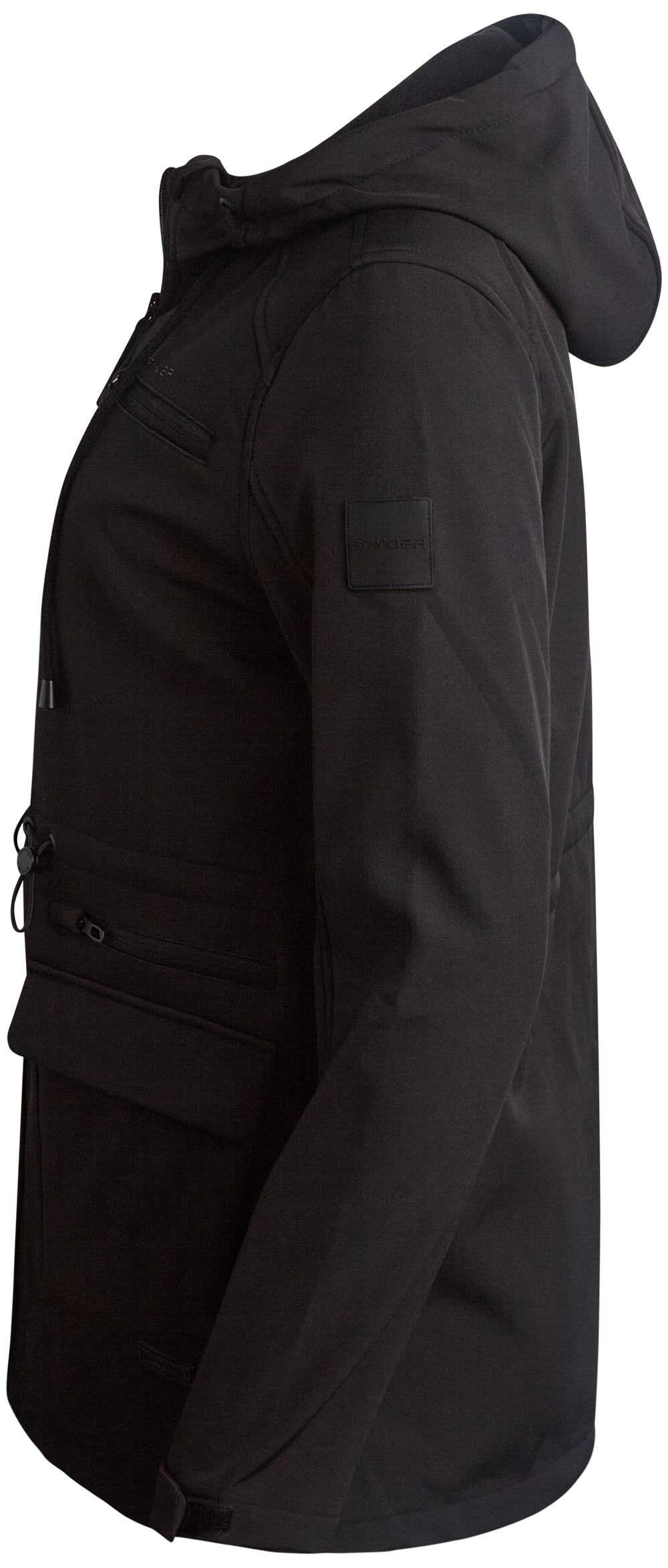 Spyder Womens Long Softshell Jacket - Black