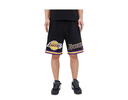 Pro Standard Los Angeles Lakers Classic Chenille Men Shorts Black
