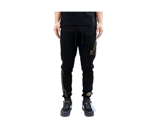 Pro Standard NBA Los Angeles Lakers Blended Men Jogger Pants Black