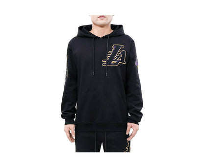 Pro Standard Los Angeles Lakers Logo Men Hoodie Black
