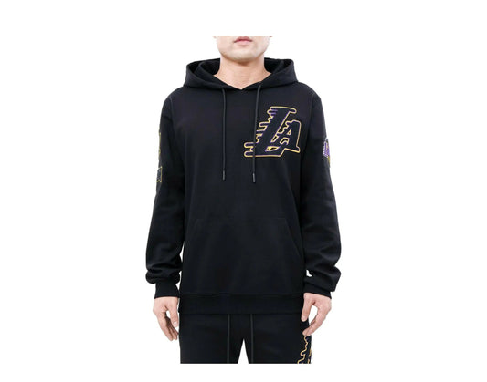 Pro Standard Los Angeles Lakers Logo Men Hoodie Black