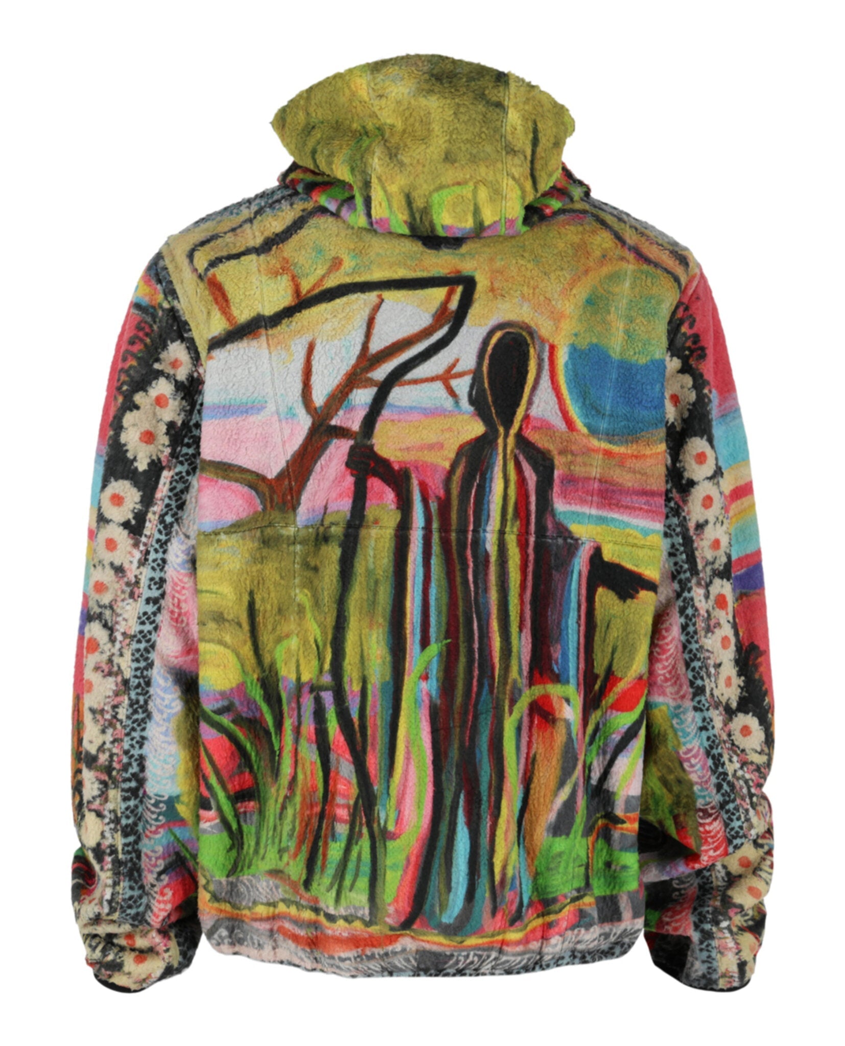 GIVENCHY フリース リーフ刺繍 リバーシブル Givenchy Josh Smith Reversible Fleece Jacket – Zulily