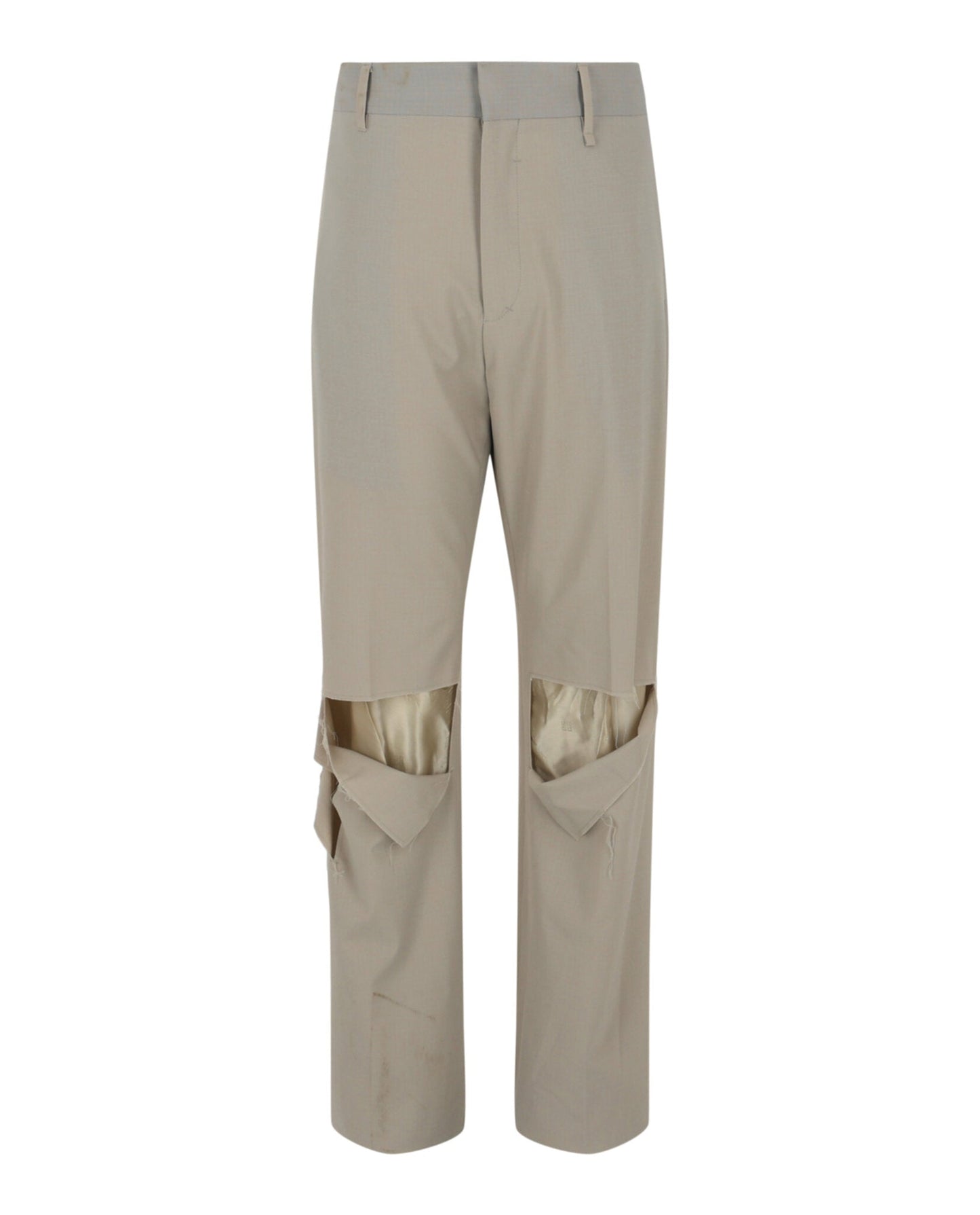 Givenchy Destroyed Straight Fit Pants