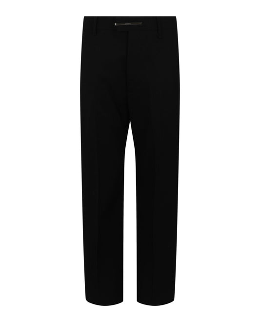Givenchy Straight Fit Pants With Metal Clip Closure