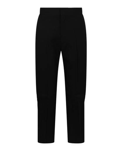 Givenchy Slim-Fit Tailored Pants With Satin Piping