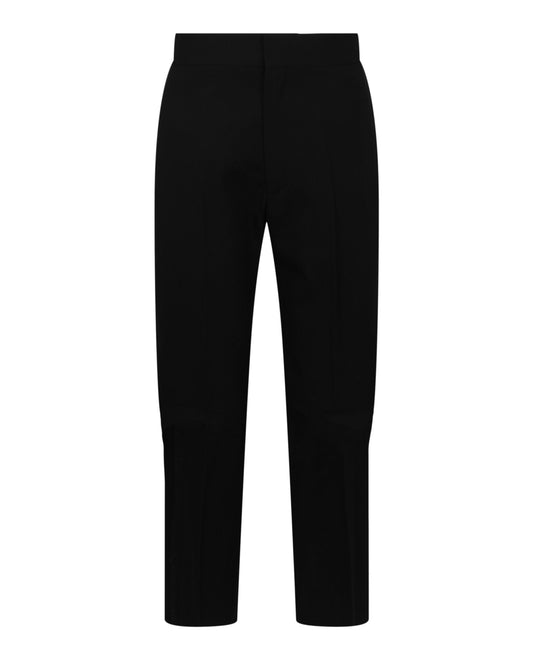 Givenchy Slim-Fit Tailored Pants With Satin Piping
