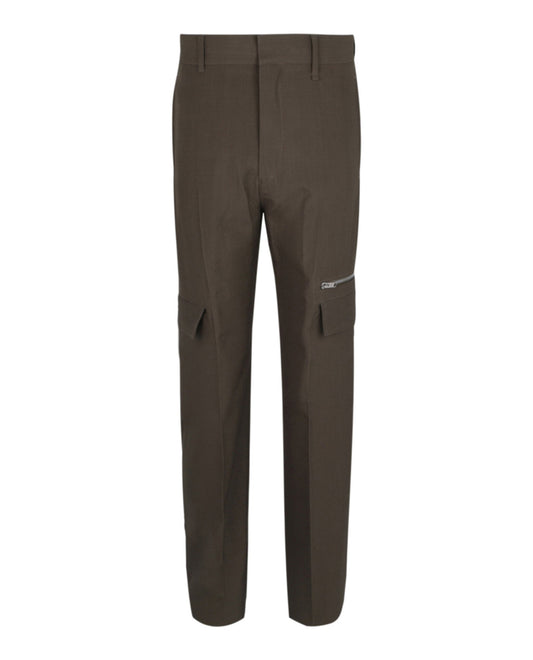 Givenchy Tailored Wool Pants With Pocket Details