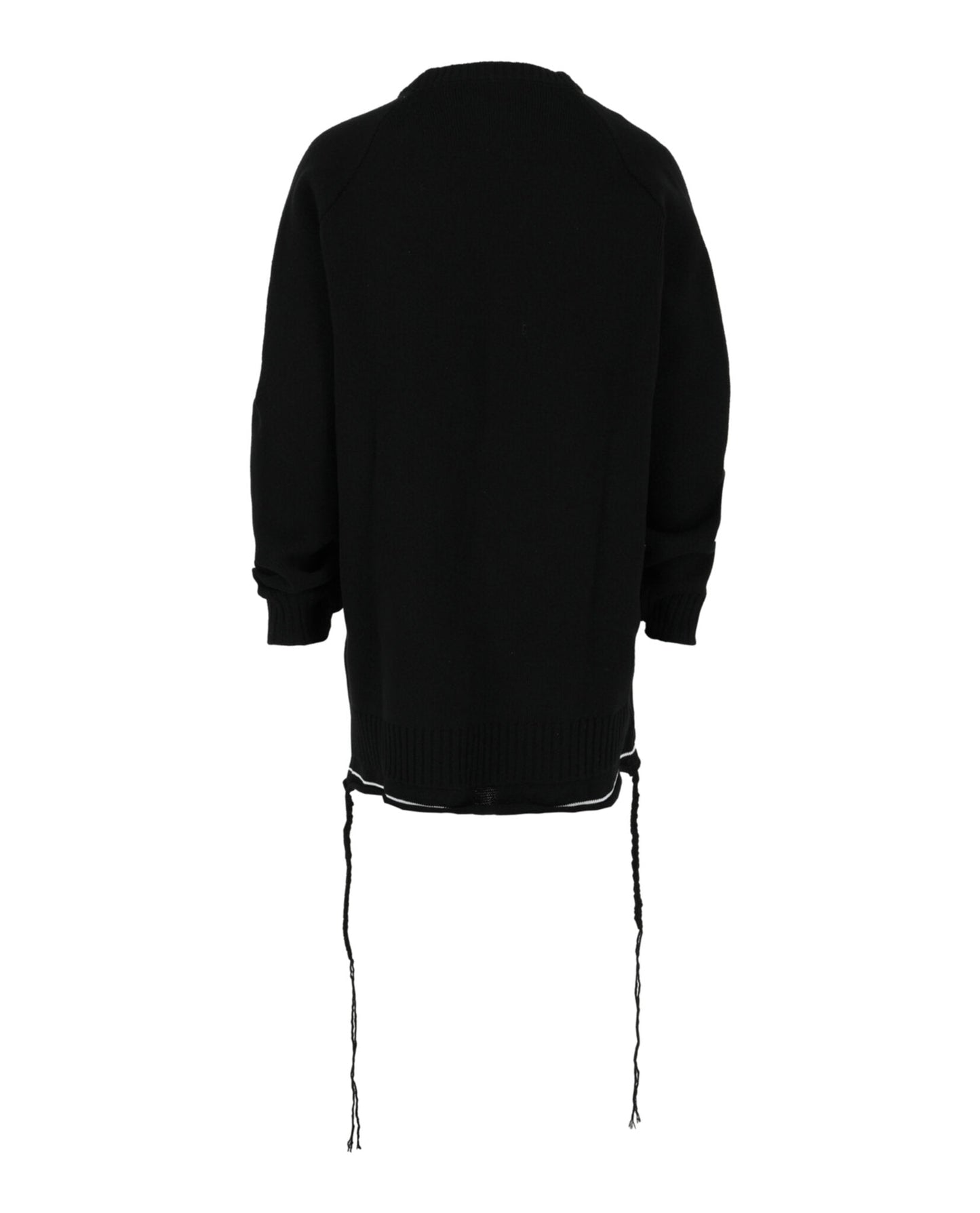 Givenchy Striped-Trim U-Lock Cardigan