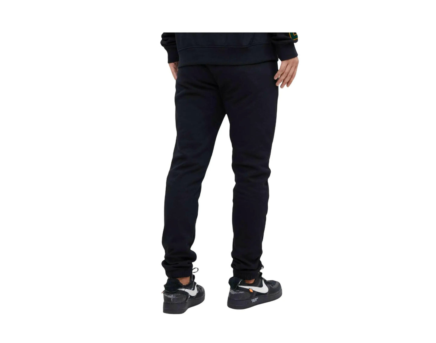 Pro Standard NBA Milwaukee Bucks Stacked Logo Men Sweatpants Black