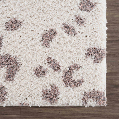 Zhen Pink Spots Leopard Rug - Clearance