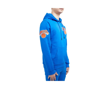 Pro Standard New York Knicks Classic Chenille Men Hoodie Royal Blue