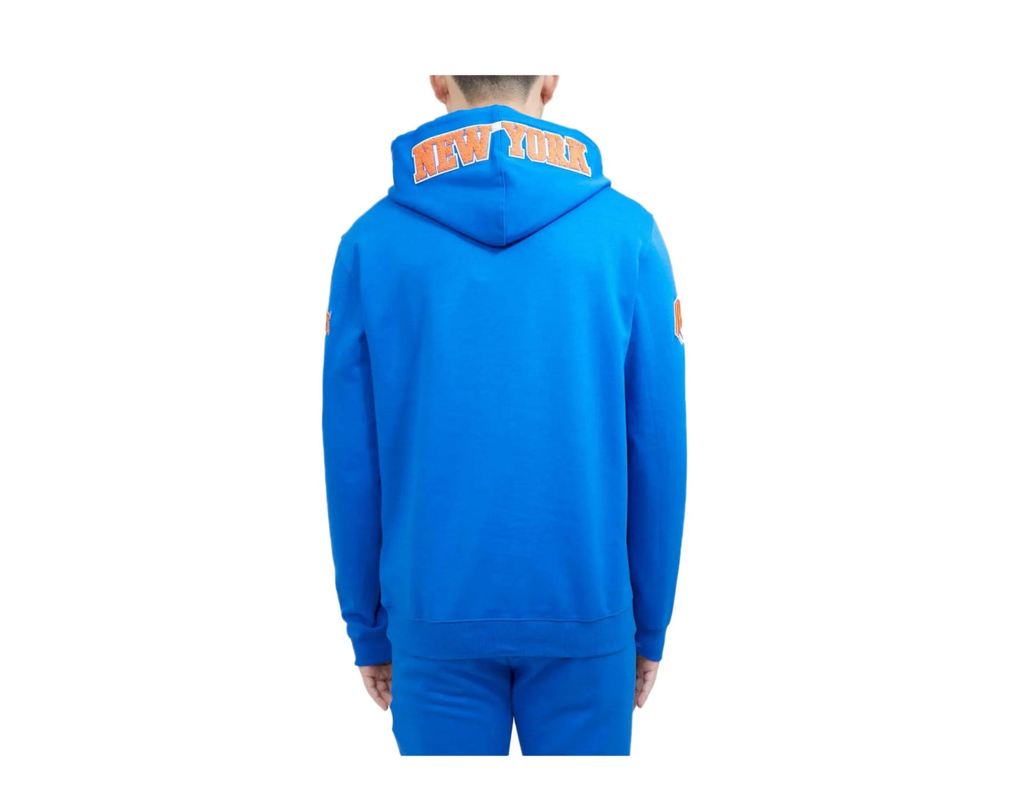 Pro Standard New York Knicks Classic Chenille Men Hoodie Royal Blue