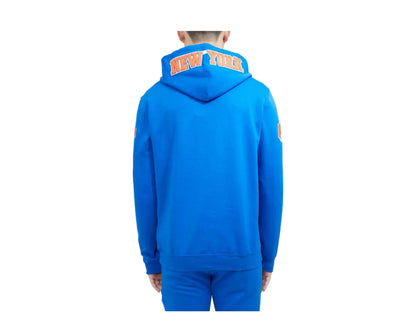 Pro Standard New York Knicks Classic Chenille Men Hoodie Royal Blue