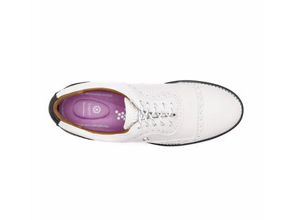 White / Navy Blue-