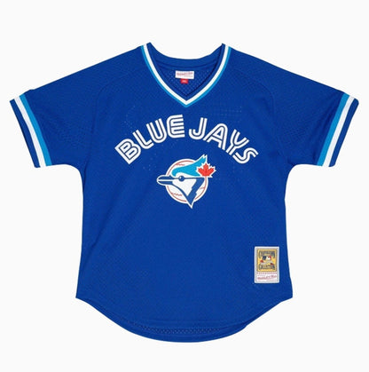 Mitchell & Ness Men's MLB Authentic Bp Jersey - Blue Jays 1993 Joe Carter