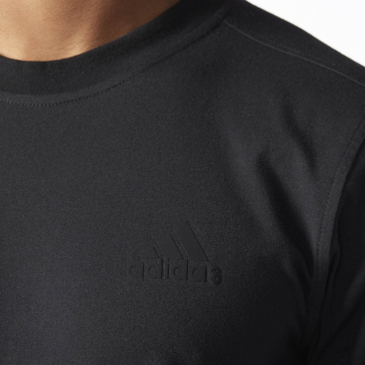 Men's adidas Essential Droptail 3 Stripe Tee