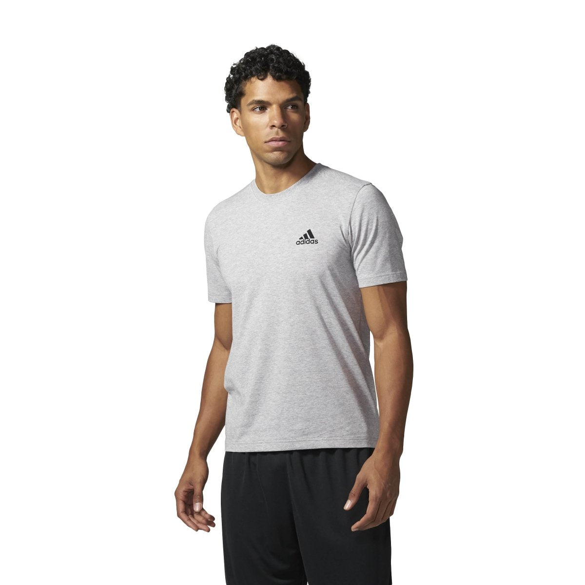 adidas Men's Essential Droptail 3 Stripe Tee T-Shirts