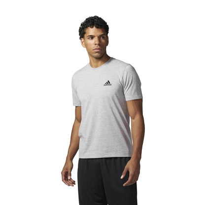 adidas Men's Essential Droptail 3 Stripe Tee T-Shirts