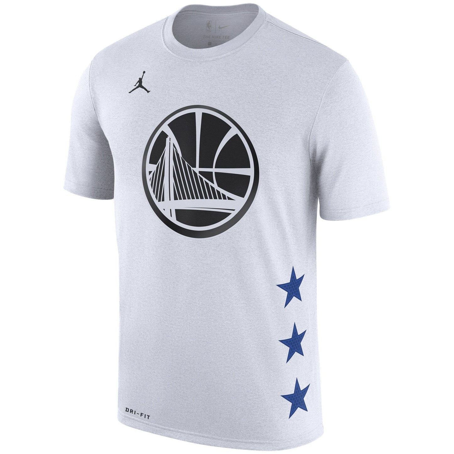 Men's Air Jordan NBA Gsw 2019 NBA All-Star Esteph Curry Game Name & Number T-Shirt