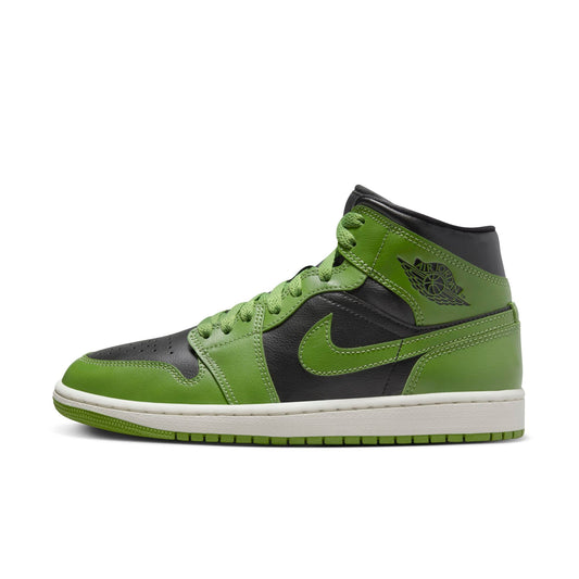 Air Jordan Women's Retro 1 Mid 'Altitude Green' Sneakers