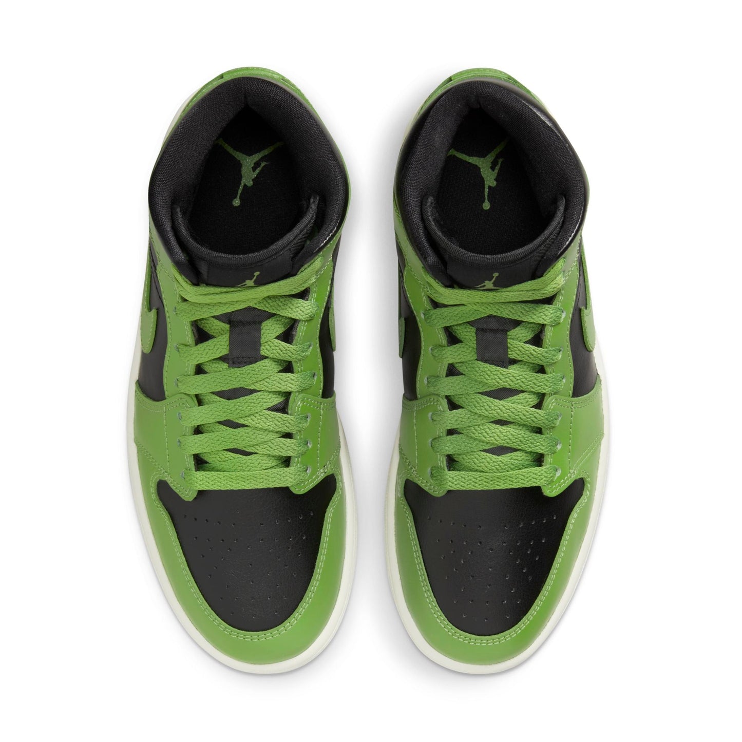 Air Jordan Women's Retro 1 Mid 'Altitude Green' Sneakers