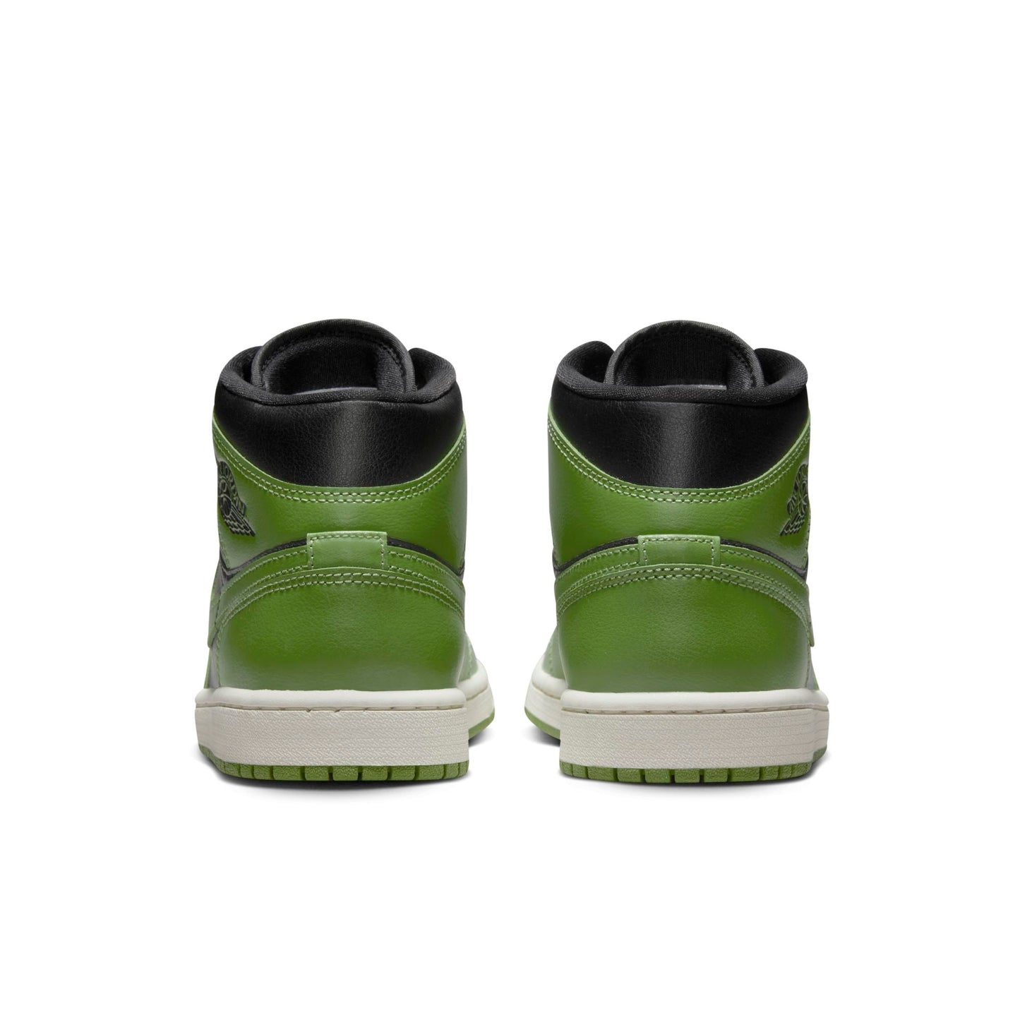 Air Jordan Women's Retro 1 Mid 'Altitude Green' Sneakers