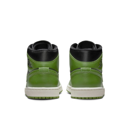 Air Jordan Women's Retro 1 Mid 'Altitude Green' Sneakers