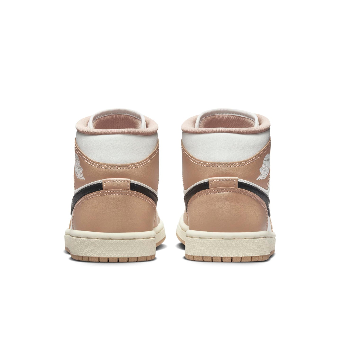 Air Jordan Women's Retro 1 Mid 'Desert Sail' W Sneakers