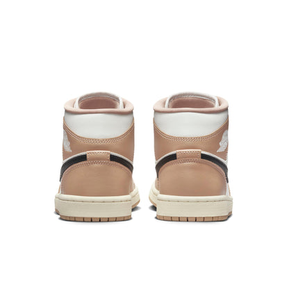 Air Jordan Women's Retro 1 Mid 'Desert Sail' W Sneakers