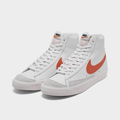 Nike Men's Blazer Mid 77 Vintage 'White Mantra Orange' - BQ6806-110