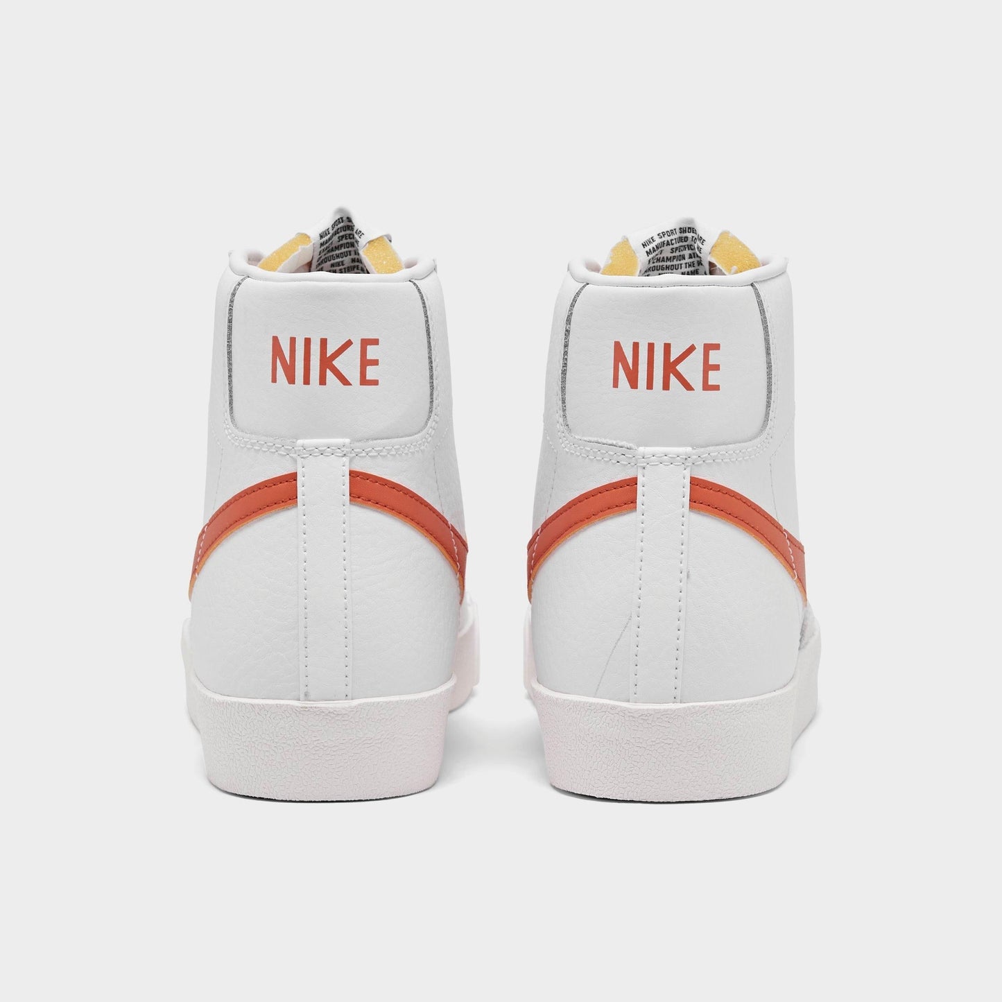 Nike Men's Blazer Mid 77 Vintage 'White Mantra Orange' - BQ6806-110