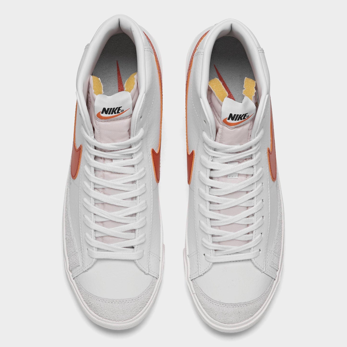 Nike Men's Blazer Mid 77 Vintage 'White Mantra Orange' - BQ6806-110