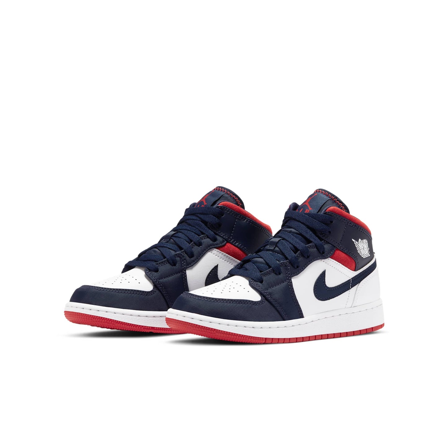 Air Jordan Grade School Retro 1 Mid 'Se Usa' Gs Sneakers