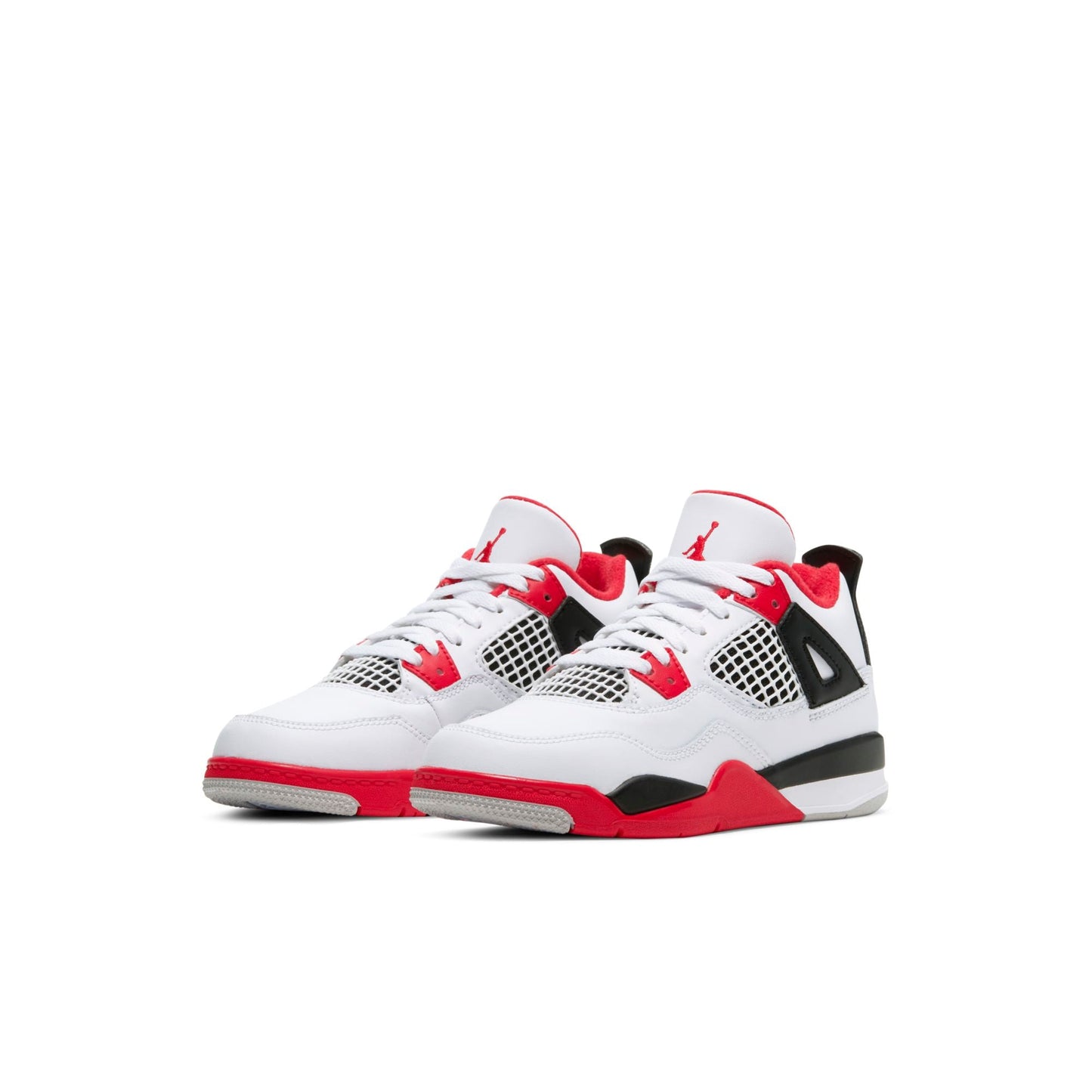 Air Jordan Preschool Retro 4 'Fire Red 2020 Ps' Sneakers