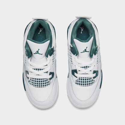 [bq7670-103] Toddlers Air Jordan Retro 4 'oxidized Green'