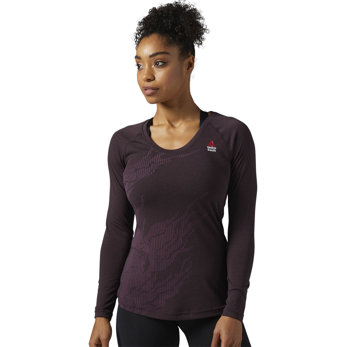 Reebok Women's Rcf Crossfit Burnout Long Sleeve Tee