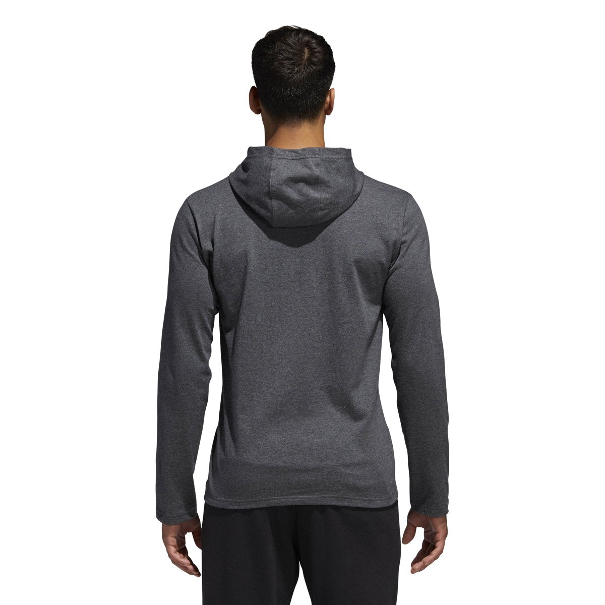 Mens Adidas Long Sleeve Badge Of Sport Hoody