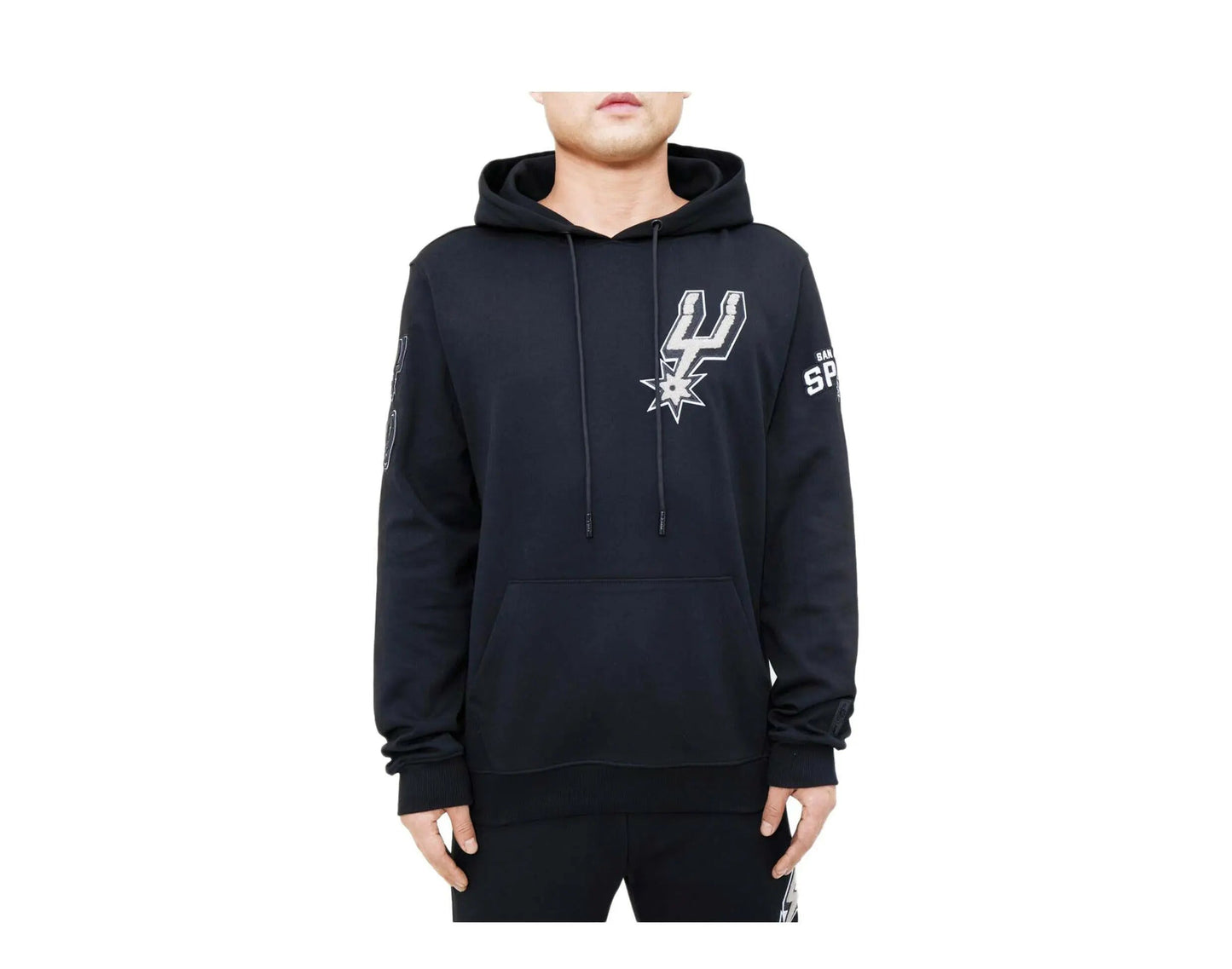 Pro Standard San Antonio Spurs Classic Chenille Men Hoodie Black