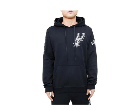 Pro Standard San Antonio Spurs Classic Chenille Men Hoodie Black