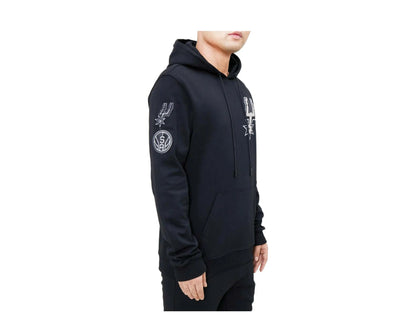 Pro Standard San Antonio Spurs Classic Chenille Men Hoodie Black