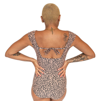 Thick Strap One Piece Swimsuit