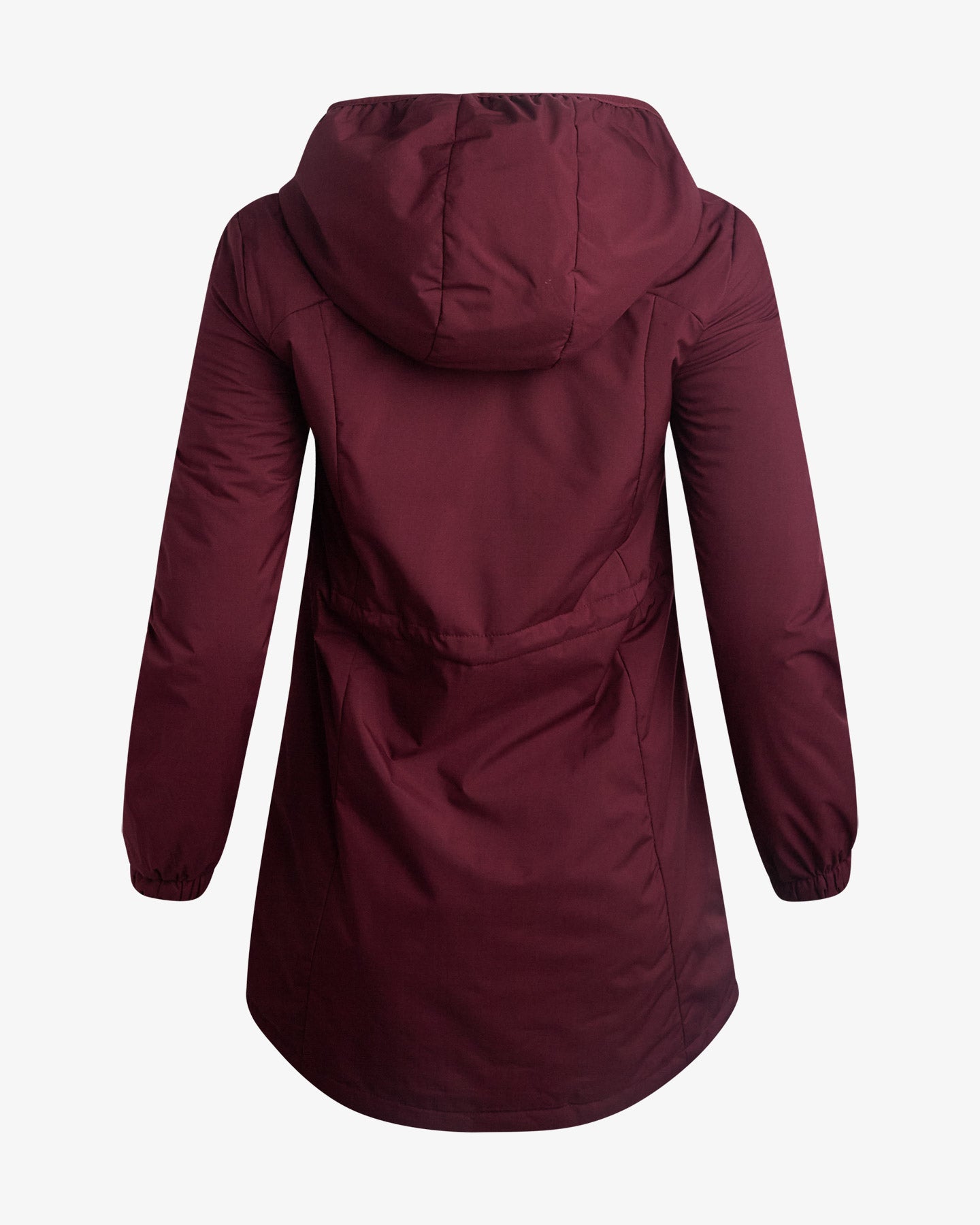 Women's Long Spyder Lite Jacket - Burgundy