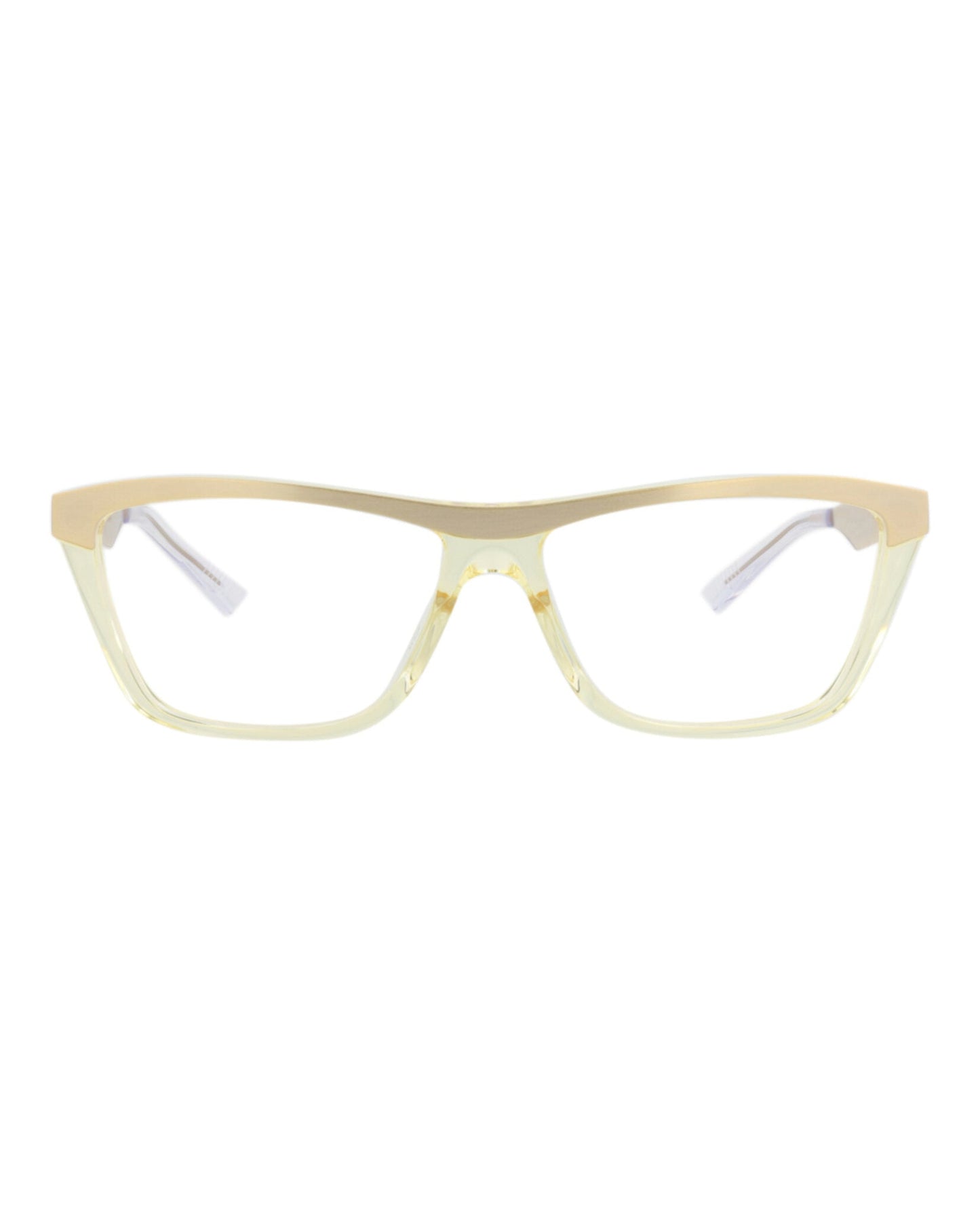 Bottega Veneta Cat Eye-Frame Metal Optical Frames