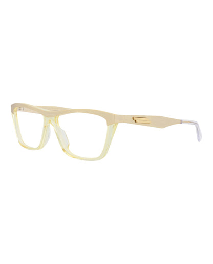 Bottega Veneta Cat Eye-Frame Metal Optical Frames