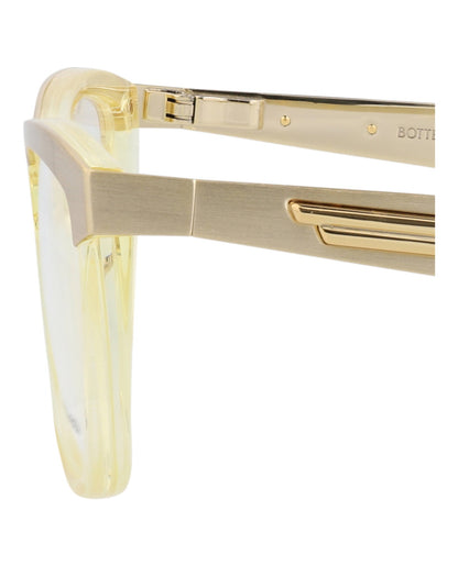 Bottega Veneta Cat Eye-Frame Metal Optical Frames