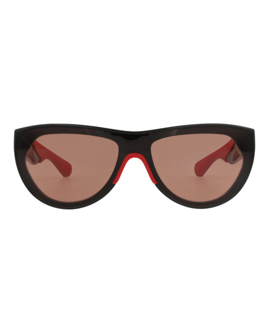 Bottega Veneta Round-Frame Injection Sunglasses