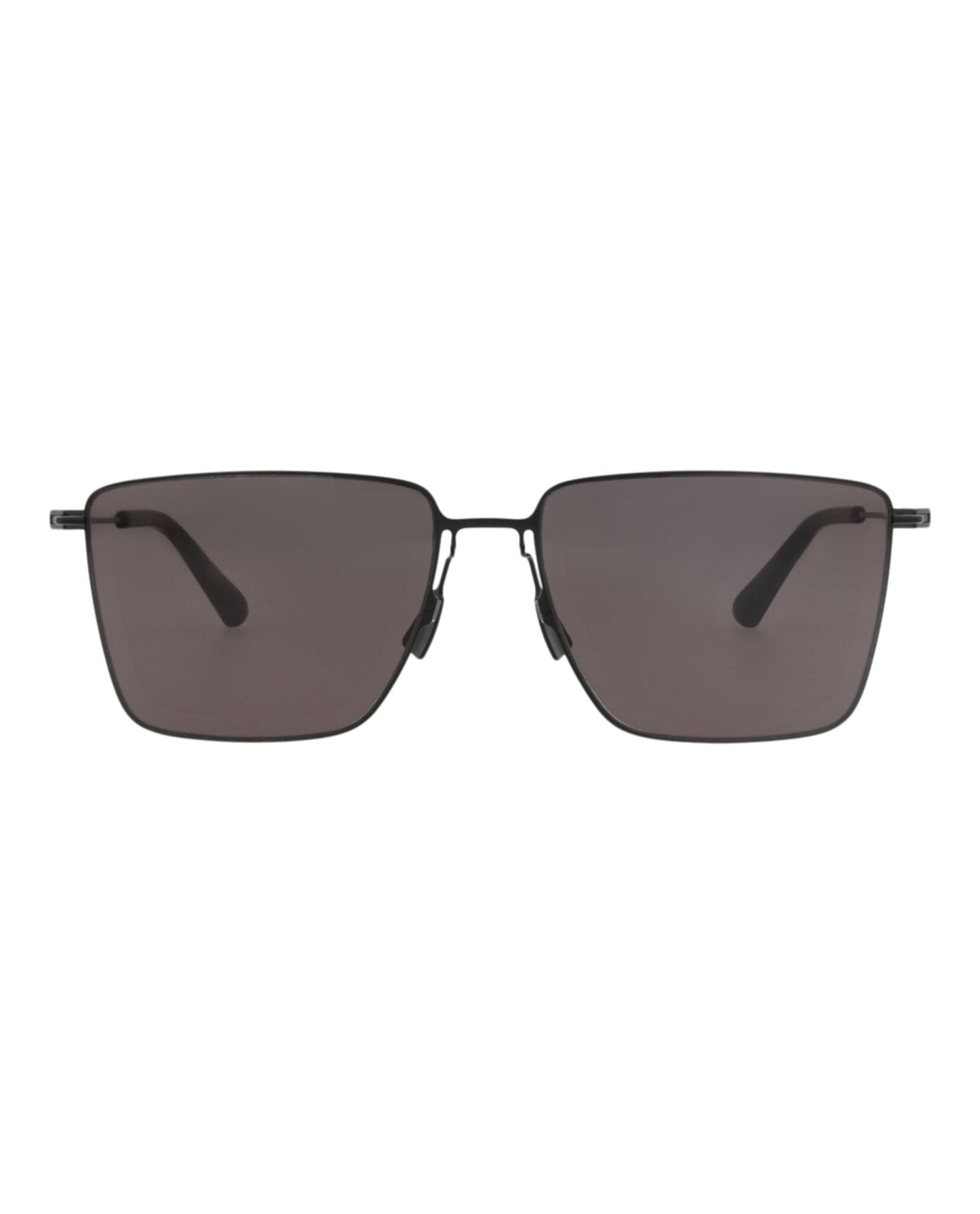 Bottega Veneta Square-Frame Metal Sunglasses